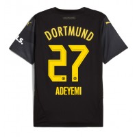 Camisa de Futebol Borussia Dortmund Karim Adeyemi #27 Equipamento Secundário 2024-25 Manga Curta